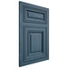 Shiloh Cabinetry Flush Inset Savannah White Oak Plain Cut Hudson Door