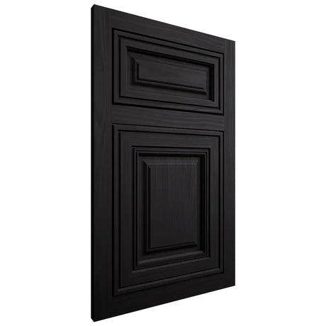 Shiloh Cabinetry Flush Inset Savannah White Oak Plain Cut Ink Door