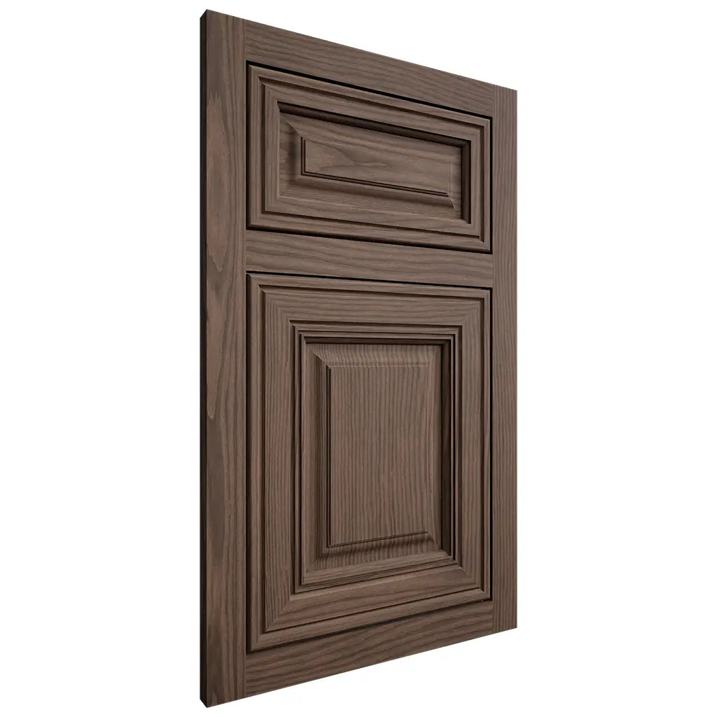 Shiloh Cabinetry Flush Inset Savannah White Oak Plain Cut Mineral Door