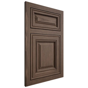 Shiloh Cabinetry Flush Inset Savannah White Oak Plain Cut Mineral Door