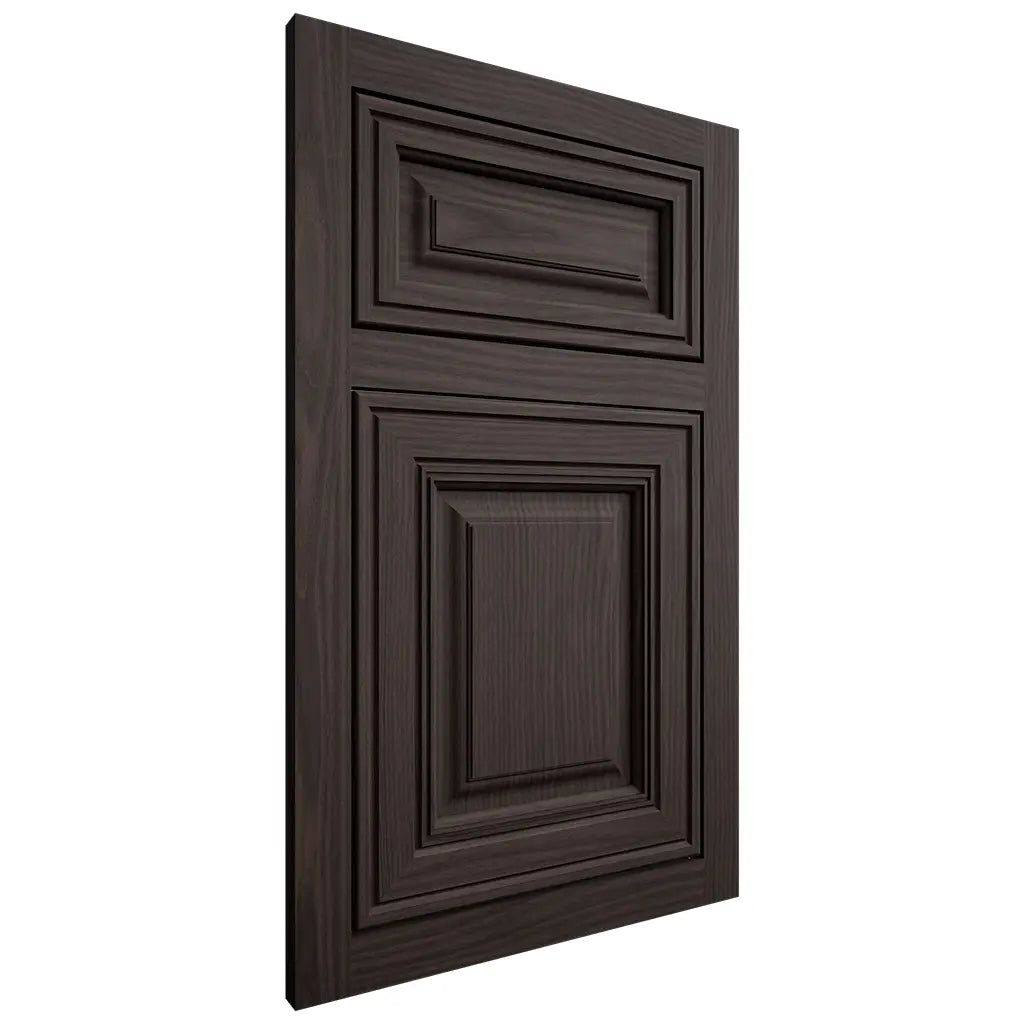 Shiloh Cabinetry Flush Inset Savannah White Oak Plain Cut Morel Door