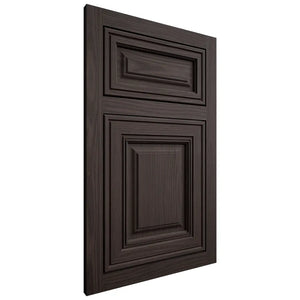 Shiloh Cabinetry Flush Inset Savannah White Oak Plain Cut Morel Door