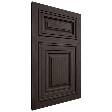 Shiloh Cabinetry Flush Inset Savannah White Oak Plain Cut Morel Door