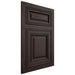 Shiloh Cabinetry Flush Inset Savannah White Oak Plain Cut Morel Door