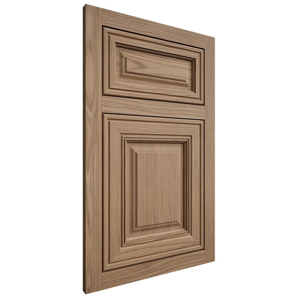 Shiloh Cabinetry Flush Inset Savannah White Oak Plain Cut Natural Door