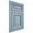 Shiloh Cabinetry Flush Inset Savannah White Oak Plain Cut Sky Door