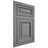 Shiloh Cabinetry Flush Inset Savannah White Oak Plain Cut Sterling Door