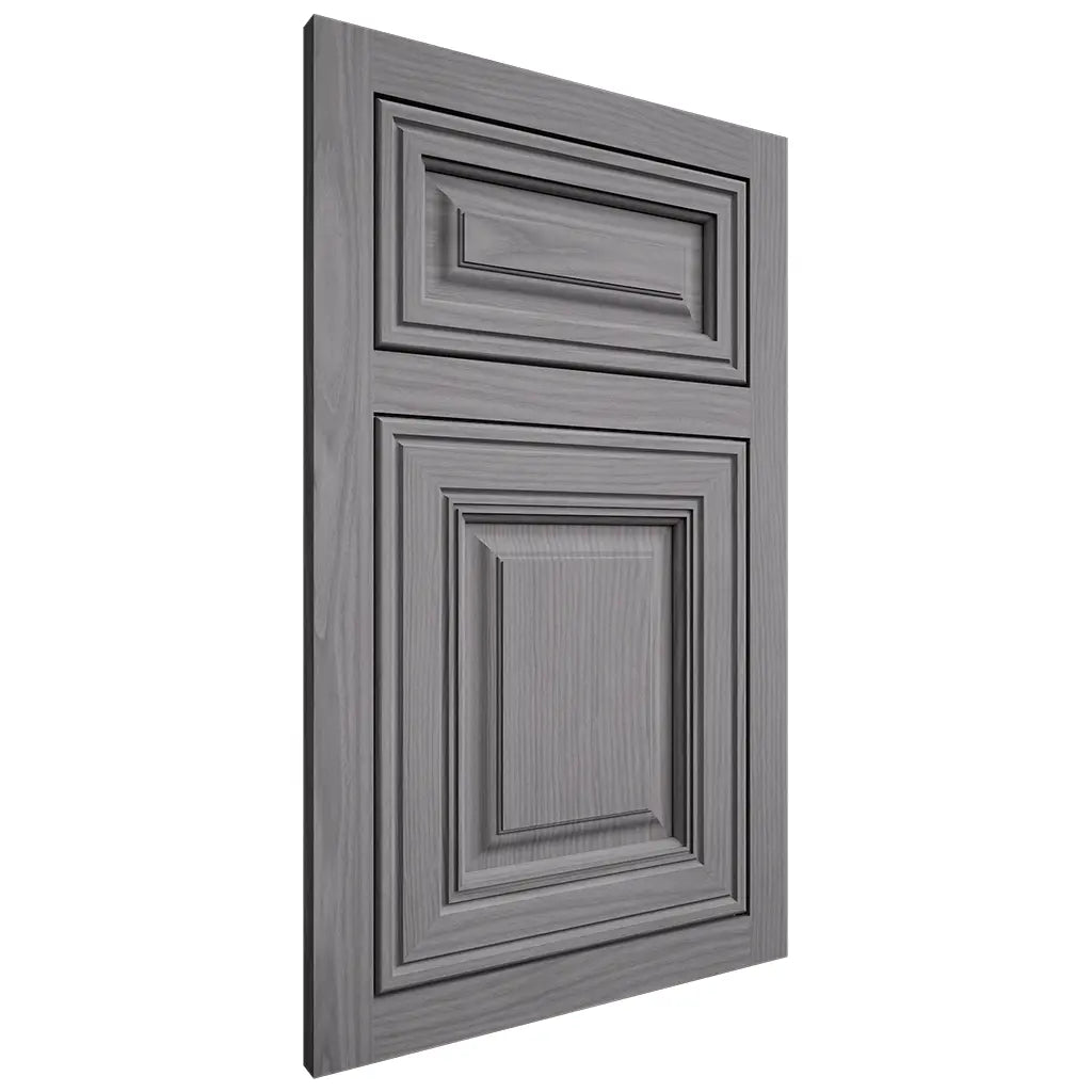 Shiloh Cabinetry Flush Inset Savannah White Oak Plain Cut Sterling Door