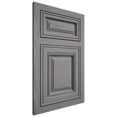 Shiloh Cabinetry Flush Inset Savannah White Oak Plain Cut Sterling Door