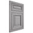 Shiloh Cabinetry Flush Inset Savannah White Oak Plain Cut Stratus Door