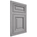 Shiloh Cabinetry Flush Inset Savannah White Oak Plain Cut Stratus Door