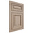 Shiloh Cabinetry Flush Inset Savannah White Oak Plain Cut Straw Door