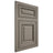 Shiloh Cabinetry Flush Inset Savannah White Oak Plain Cut Thyme Door