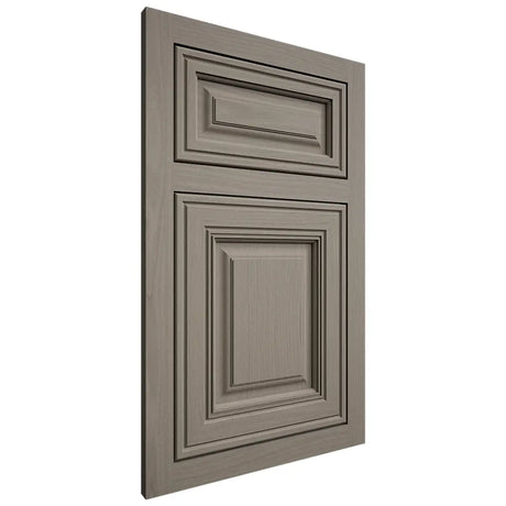 Shiloh Cabinetry Flush Inset Savannah White Oak Plain Cut Thyme Door