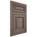Shiloh Cabinetry Flush Inset Savannah White Oak Quarter Sawn Clay Door