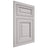 Shiloh Cabinetry Flush Inset Savannah White Oak Quarter Sawn Cotton Door