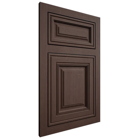 Shiloh Cabinetry Flush Inset Savannah White Oak Quarter Sawn Dusk Door