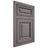 Shiloh Cabinetry Flush Inset Savannah White Oak Quarter Sawn Flagstone Door