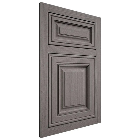 Shiloh Cabinetry Flush Inset Savannah White Oak Quarter Sawn Flagstone Door