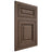 Shiloh Cabinetry Flush Inset Savannah White Oak Quarter Sawn Mineral Door