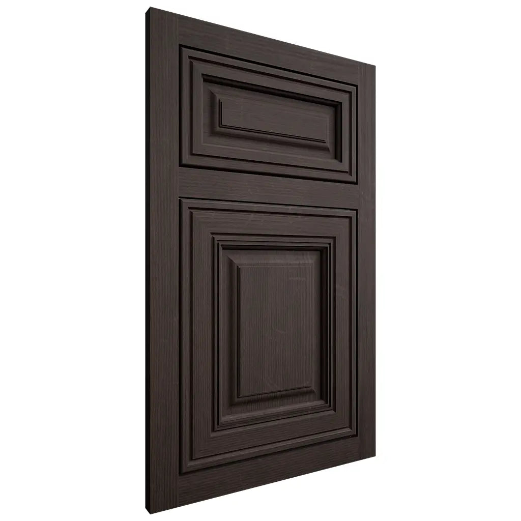 Shiloh Cabinetry Flush Inset Savannah White Oak Quarter Sawn Morel Door