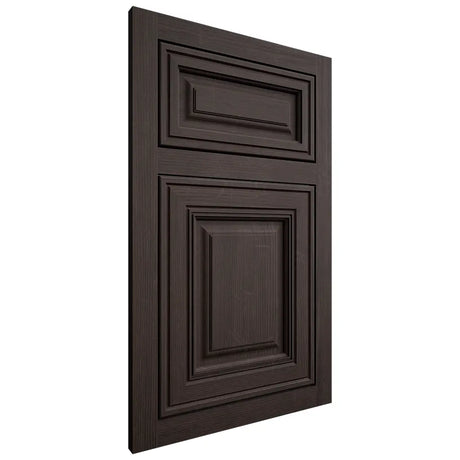 Shiloh Cabinetry Flush Inset Savannah White Oak Quarter Sawn Morel Door