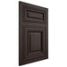 Shiloh Cabinetry Flush Inset Savannah White Oak Quarter Sawn Morel Door