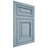 Shiloh Cabinetry Flush Inset Savannah White Oak Quarter Sawn Sky Door