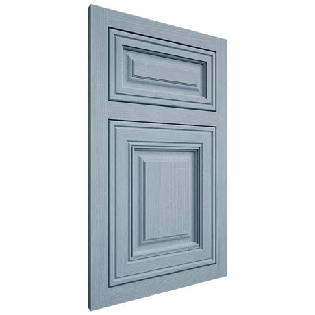 Shiloh Cabinetry Flush Inset Savannah White Oak Quarter Sawn Sky Door