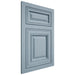 Shiloh Cabinetry Flush Inset Savannah White Oak Quarter Sawn Sky Door