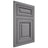 Shiloh Cabinetry Flush Inset Savannah White Oak Quarter Sawn Sterling Door