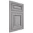 Shiloh Cabinetry Flush Inset Savannah White Oak Quarter Sawn Stratus Door