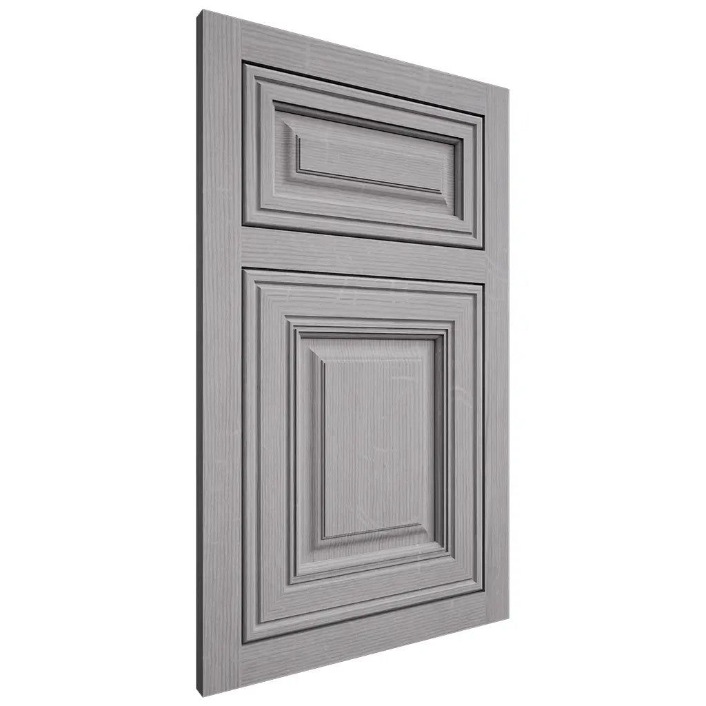 Shiloh Cabinetry Flush Inset Savannah White Oak Quarter Sawn Stratus Door