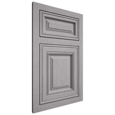 Shiloh Cabinetry Flush Inset Savannah White Oak Quarter Sawn Stratus Door