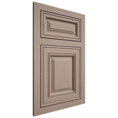 Shiloh Cabinetry Flush Inset Savannah White Oak Quarter Sawn Whitewash Door