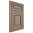 Shiloh Cabinetry Flush Inset Savannah White Oak Rift Cut Almond Door