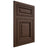 Shiloh Cabinetry Flush Inset Savannah White Oak Rift Cut Braun Door