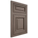 Shiloh Cabinetry Flush Inset Savannah White Oak Rift Cut Clay Door
