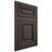 Shiloh Cabinetry Flush Inset Savannah White Oak Rift Cut Creekside Door