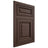 Shiloh Cabinetry Flush Inset Savannah White Oak Rift Cut Dusk Door