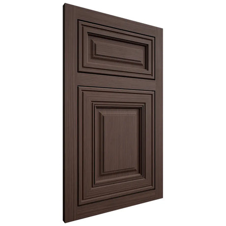 Shiloh Cabinetry Flush Inset Savannah White Oak Rift Cut Dusk Door