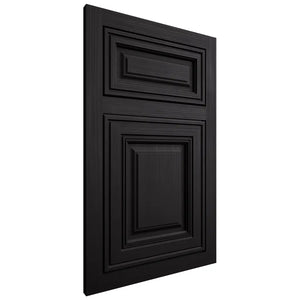 Shiloh Cabinetry Flush Inset Savannah White Oak Rift Cut Espresso Door