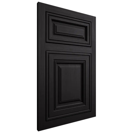 Shiloh Cabinetry Flush Inset Savannah White Oak Rift Cut Espresso Door