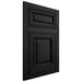 Shiloh Cabinetry Flush Inset Savannah White Oak Rift Cut Espresso Door