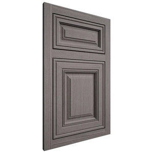 Shiloh Cabinetry Flush Inset Savannah White Oak Rift Cut Flagstone Door