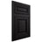 Shiloh Cabinetry Flush Inset Savannah White Oak Rift Cut Ink Door