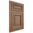 Shiloh Cabinetry Flush Inset Savannah White Oak Rift Cut Medium Door