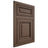 Shiloh Cabinetry Flush Inset Savannah White Oak Rift Cut Mineral Door