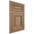 Shiloh Cabinetry Flush Inset Savannah White Oak Rift Cut Natural Door