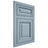Shiloh Cabinetry Flush Inset Savannah White Oak Rift Cut Sky Door